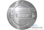 Fuel Door - Silver/GT Logo